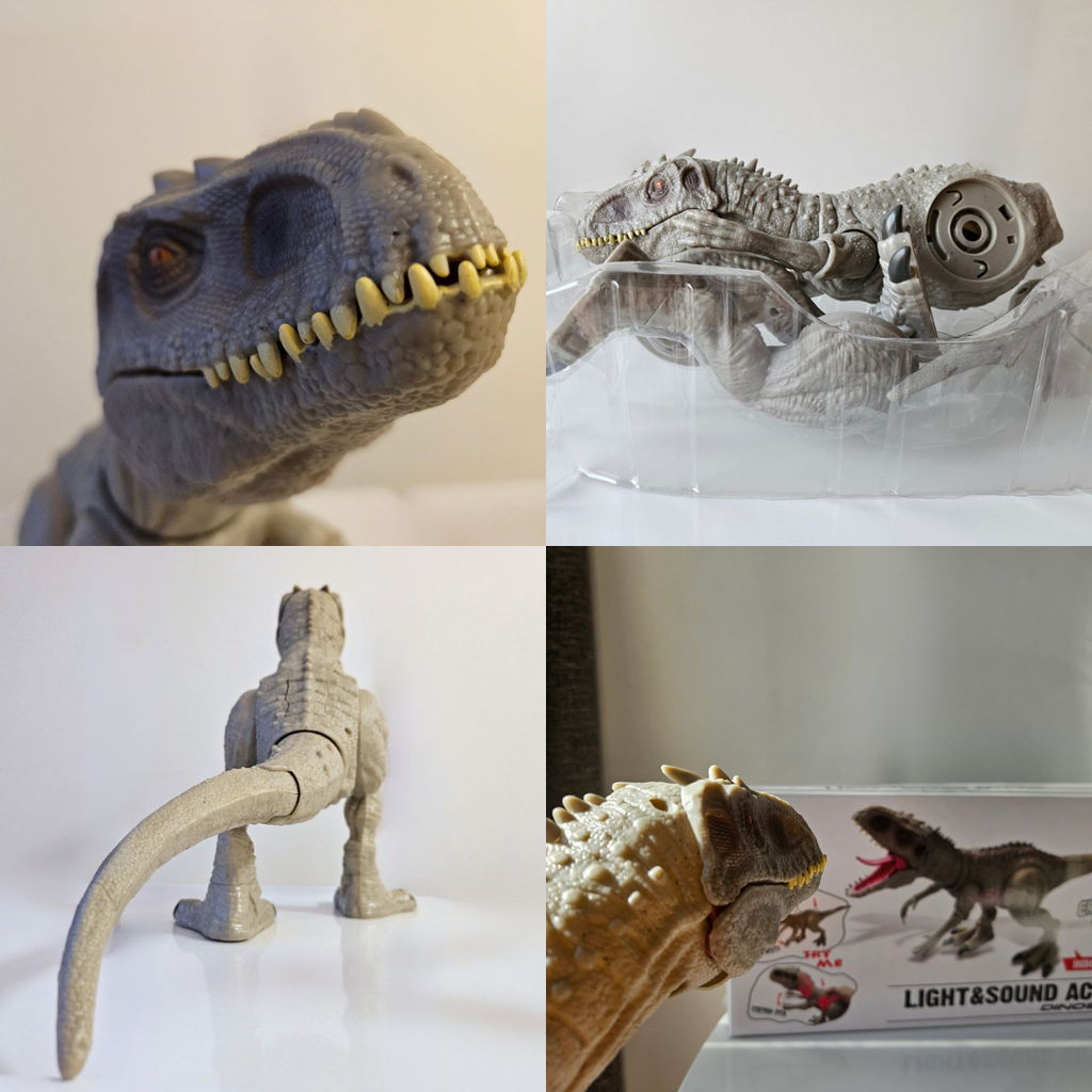 Giant T-Rex Toy with Roaring Sound Effects and Mist Spray